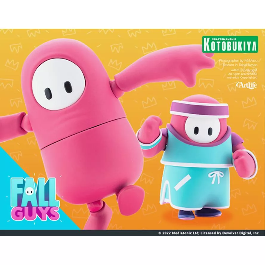 Artlife ㊁ KOTOBUKIYA 壽屋 FALL GUYS コトブキヤ フォールガイズ パック02 拳擊 糖豆人