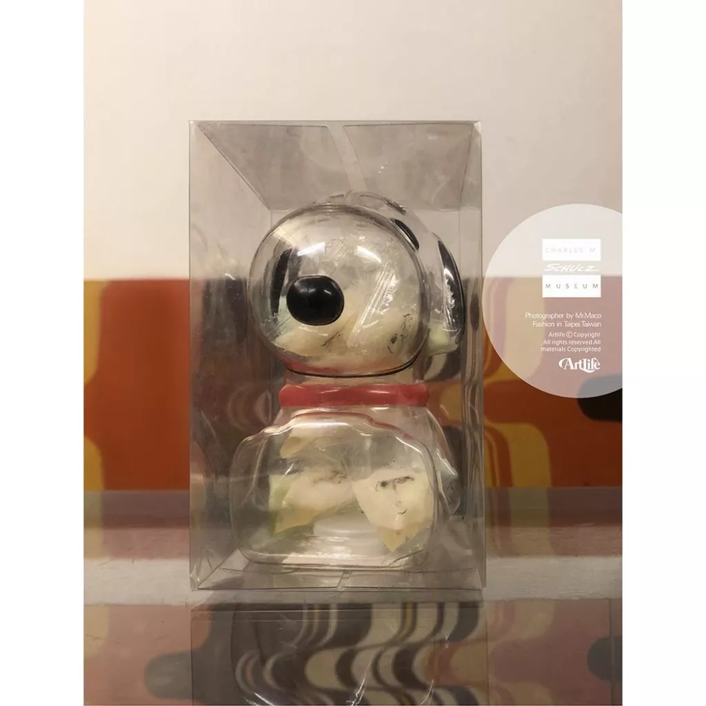 ArtLife @ PEANUTS SNOOPY TOKYO 限定フィギュア 史努比 博物館限定 菓子透明罐