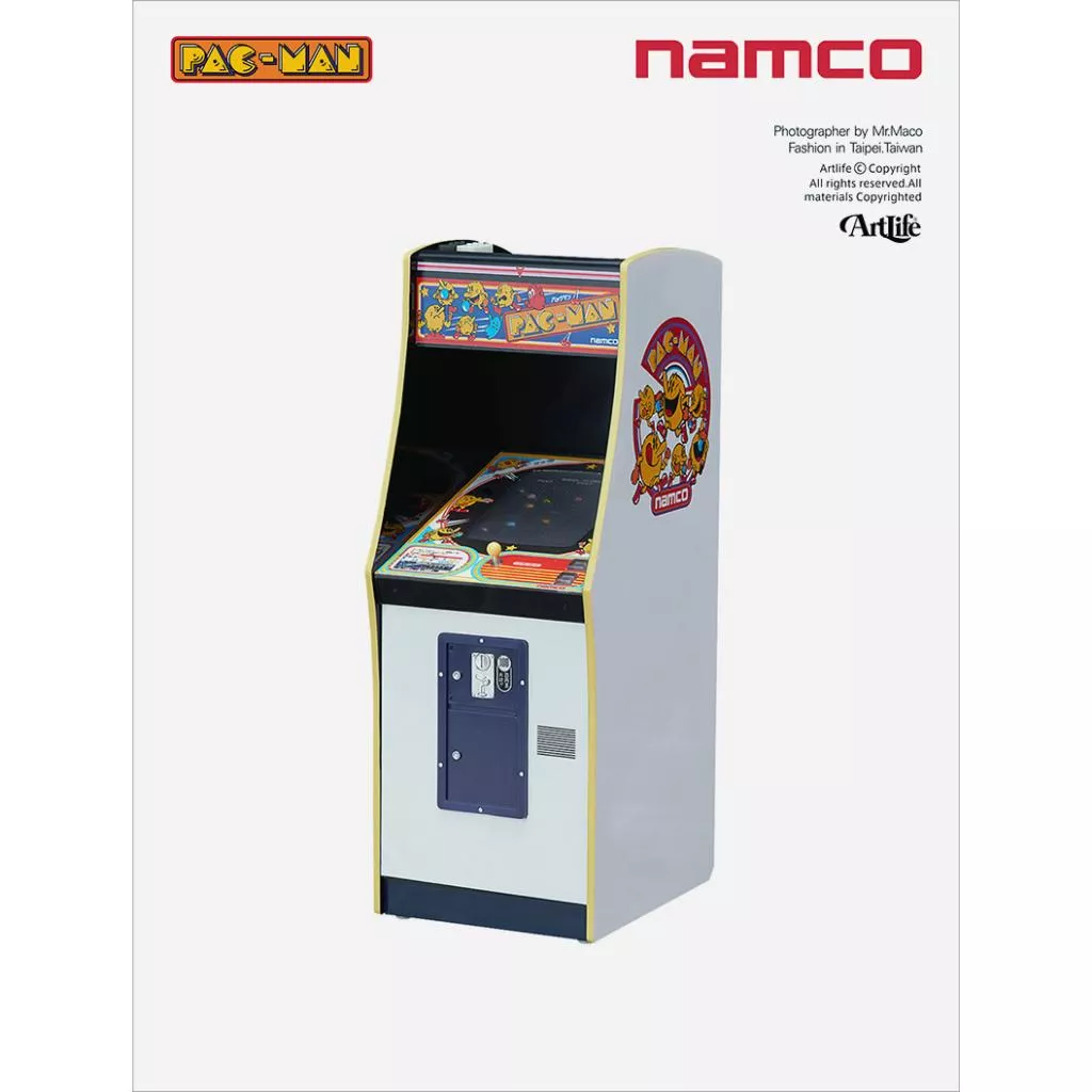 ArtLife @ namco 2016 南夢宮 1/12 PACMAN パックマン 經典 吃豆人 街機 遊戲機