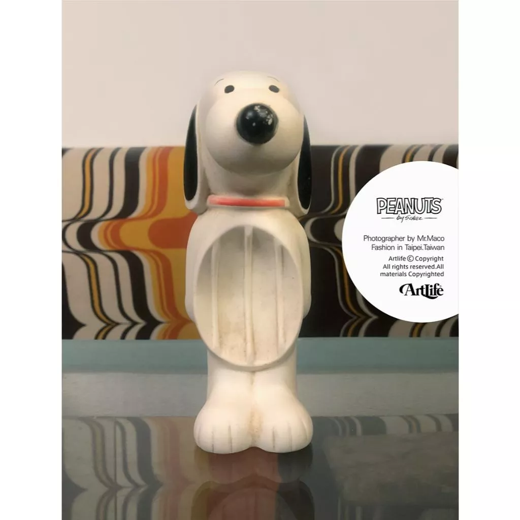 Artlife ㊁ AVON 1950 PEANUTS SNOOPY SOAP DISH 古董收藏 史努比 肥皂架