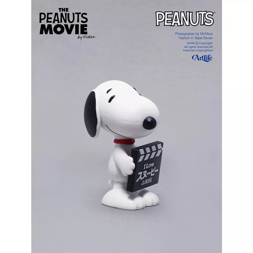 Artlife ㊁ PEANUTS 2015 映画 MOVIE I LOVEスヌーピー 特典 SNOOY 導演 史努比