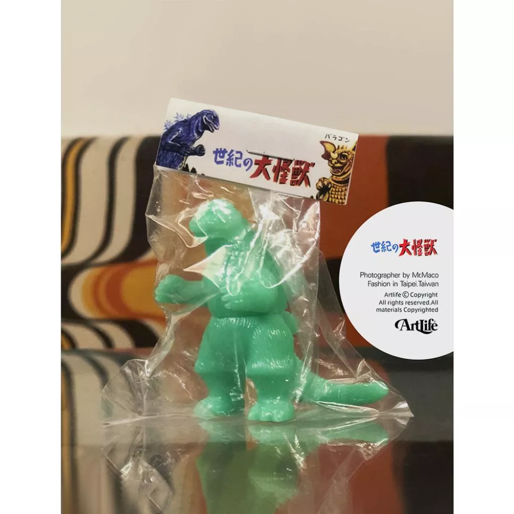 ArtLife @ MARUSAN 東宝 ゴジラ 1962 世紀の大怪獣 クリア GODZILLA 哥吉拉 翡翠綠