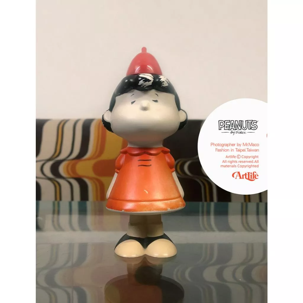 Artlife ㊁ AVON 1970 PEANUTS SNOOPY LUCY 古董 史努比 露西 沐浴罐