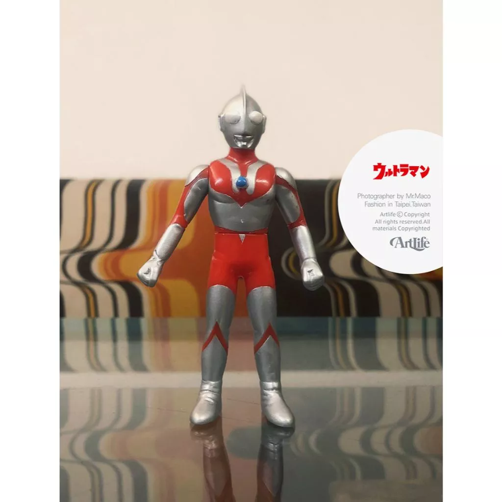 ArtLife @ BANDAI 円谷プロ ウルトラマン 1966 刻印 ソフビ 希少 特摄 超人力霸王