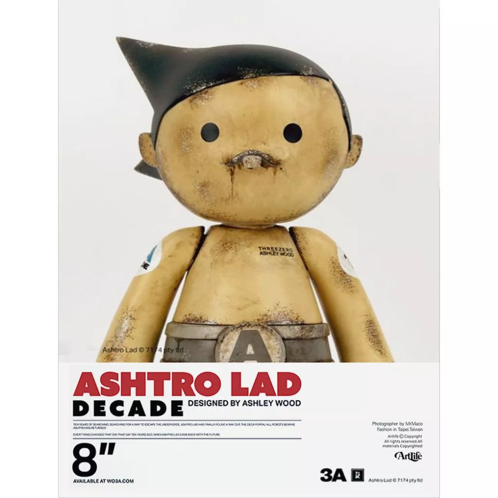 Artlife @ 3A ThreeA 2019 Ashley Wood ASHTRO LAD 鉄腕アトム 原子小金剛