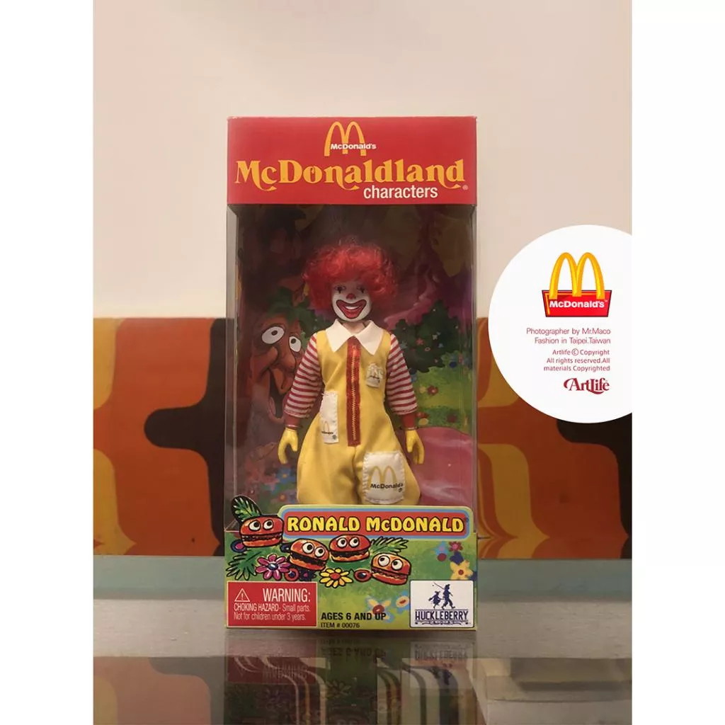 Artlife ㊁ McDonalds 2008 Huckleberry Ronald 麥當勞 麥當勞叔叔