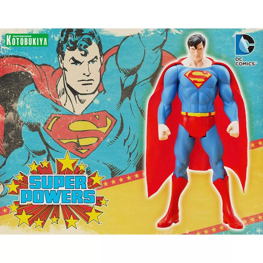 Artlife ㊁ 壽屋 2015 KOTOBUKIYA DC ARTFX+ SUPERMAN 正義聯盟 超人