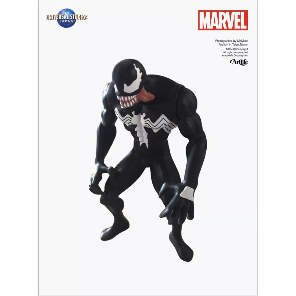 Artlife ㊁ USJ 2020 MARVEL VENOM ヴェノム フィギュア 漫威 蜘蛛人 猛毒 SOFUBI