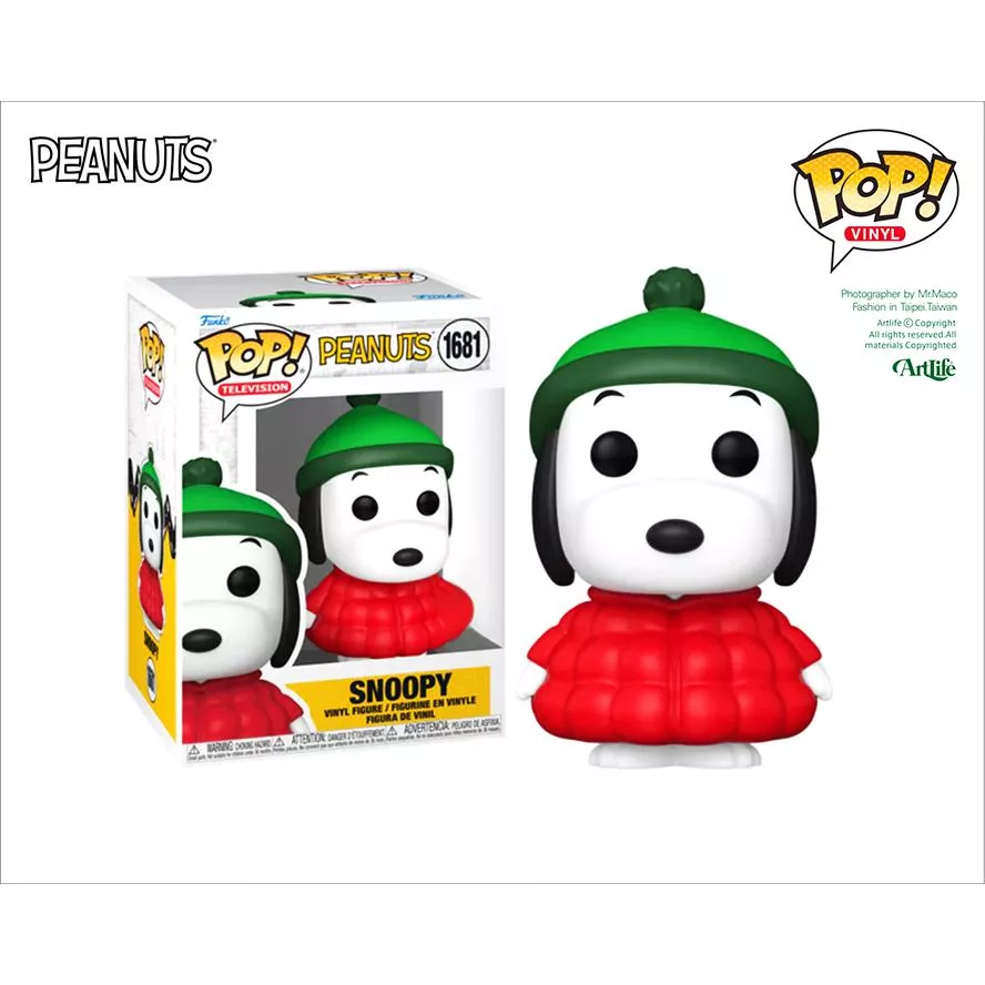 Artlife ㊁ FUNKO POP TV #1681 PEANUTS COAT SNOOPY 羽絨服 史努比