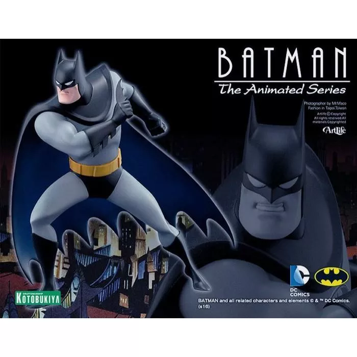 Artlife ㊁ 壽屋 Kotobuki DC Batman Animated ARTFX+Statue 收藏 蝙蝠俠