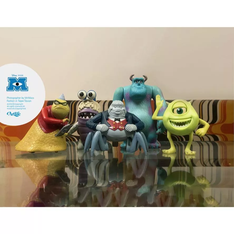 Artlife ㊁ McDonalds 2001 DISNEY PIXAR MonstersInc 麥當勞 怪獸電力公司