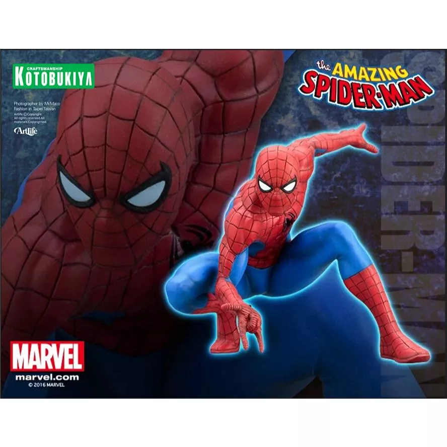 Artlife ㊁ 壽屋 2016 KOTOBUKIYA MARVEL ARTFX+ SPIDERMAN 漫威 蜘蛛人