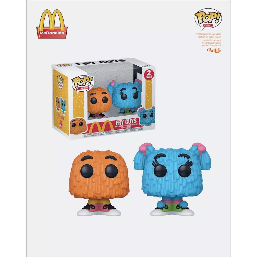 Artlife ㊁ FUNKO POP AD icon McDonald's Fry Kids 麥當勞 油炸寶貝