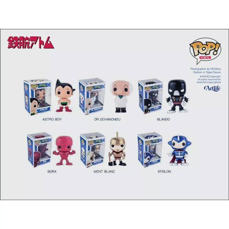 Artlife ㊁ FUNKO POP ASTRO BOY 鉄腕アトム ASIA 限定 原子小金剛  6入組