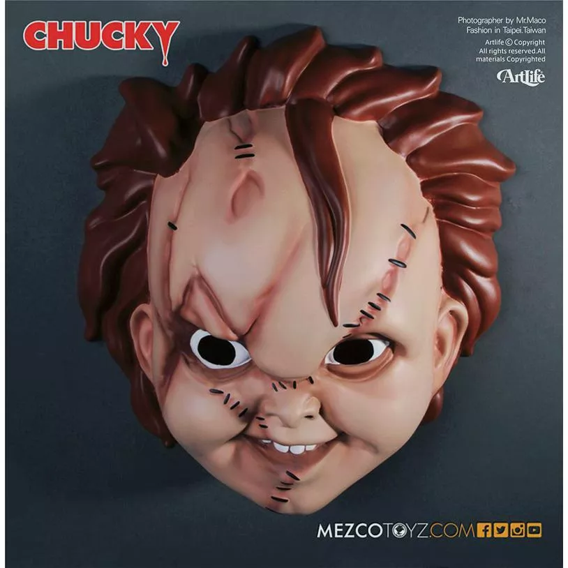 ArtLife ㊁ MEZCO 2016 Bride of Chucky ADULT MASK 鬼娃新娘 鬼娃恰吉 面具
