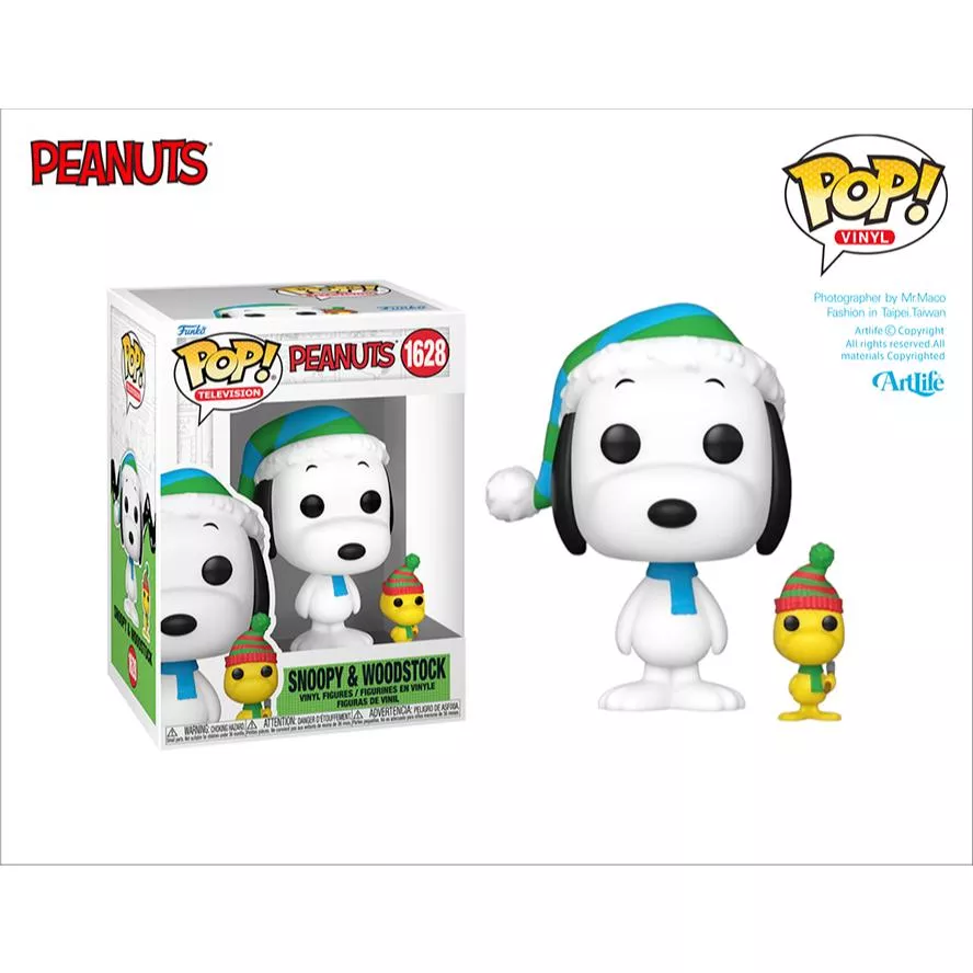 Artlife ㊁ FUNKO POP TV #1628 PEANUTS SNOOPY 耶誕節 史努比 糊塗塔克