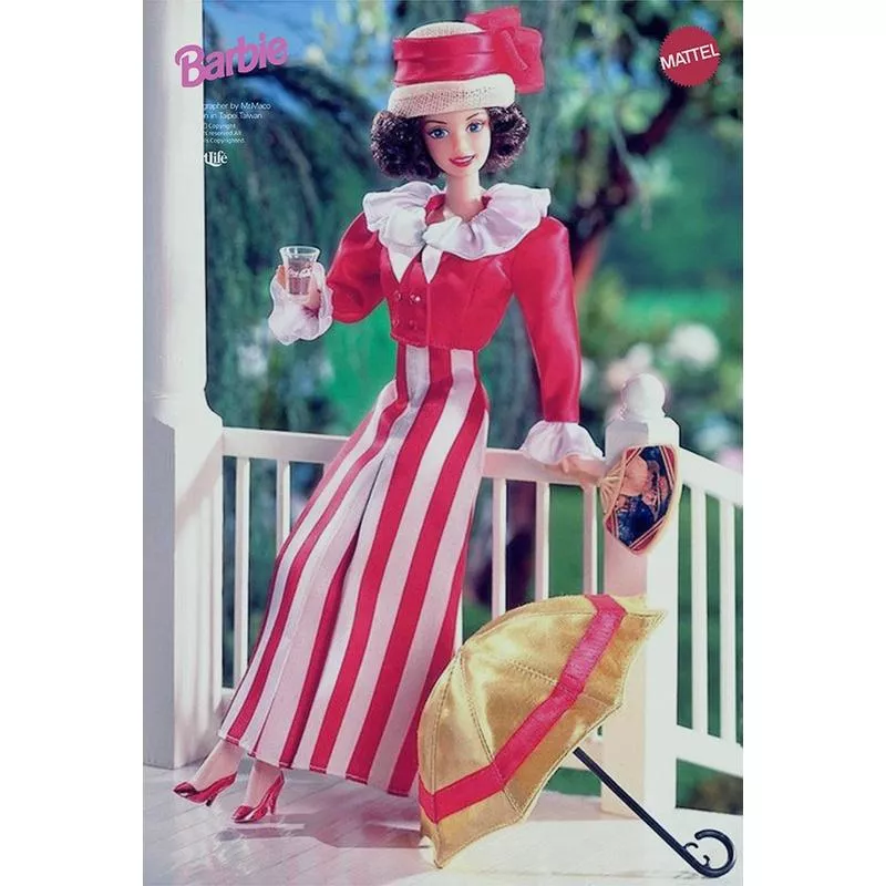 Artlife ㊁ MATTEL 1977 BARBIE Coca-Cola 美國 可口可樂 芭比 復古 禮服女郎