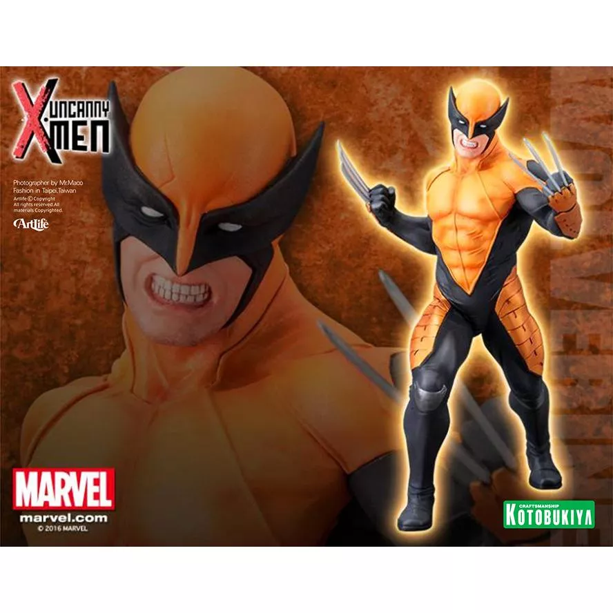 Artlife ㊁ 壽屋 2016 KOTOBUKIYA MARVEL ARTFX+ ウルヴァリン 漫威 金鋼狼