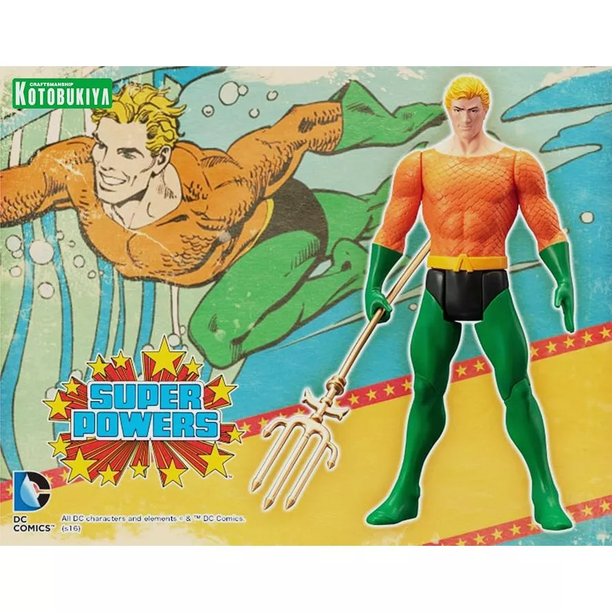Artlife ㊁ 壽屋 2016 KOTOBUKIYA DC ARTFX+ AQUAMAN 正義聯盟 水行俠