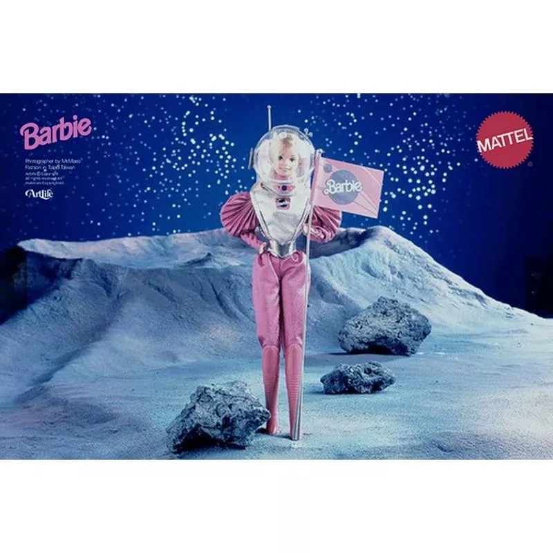 Artlife ㊁ MATTEL 1985 BARBIE ASTRONAUT 收藏 古董人偶 芭比 娃娃 太空人
