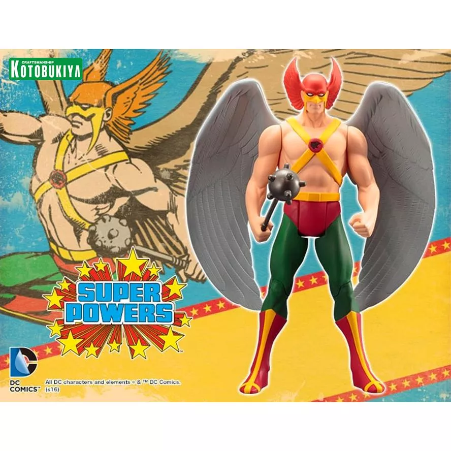 Artlife ㊁ 壽屋 2016 KOTOBUKIYA DC BATMAN HAWKMAN ARTFX+ 鷹俠