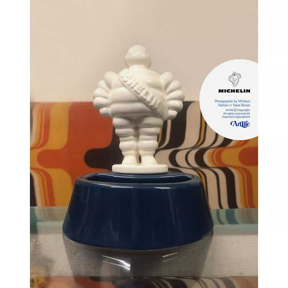 Artlife ㊁ MICHELIN ミシュラン ガイド 灰皿 Bibendum Ashtray 米其林