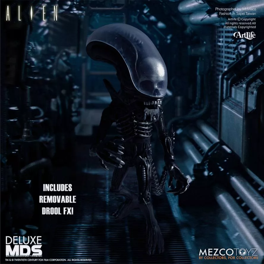 Artlife ㊁ MEZCO 2022 MDS Deluxe ALIENS  Xenomorph 異形 豪華組