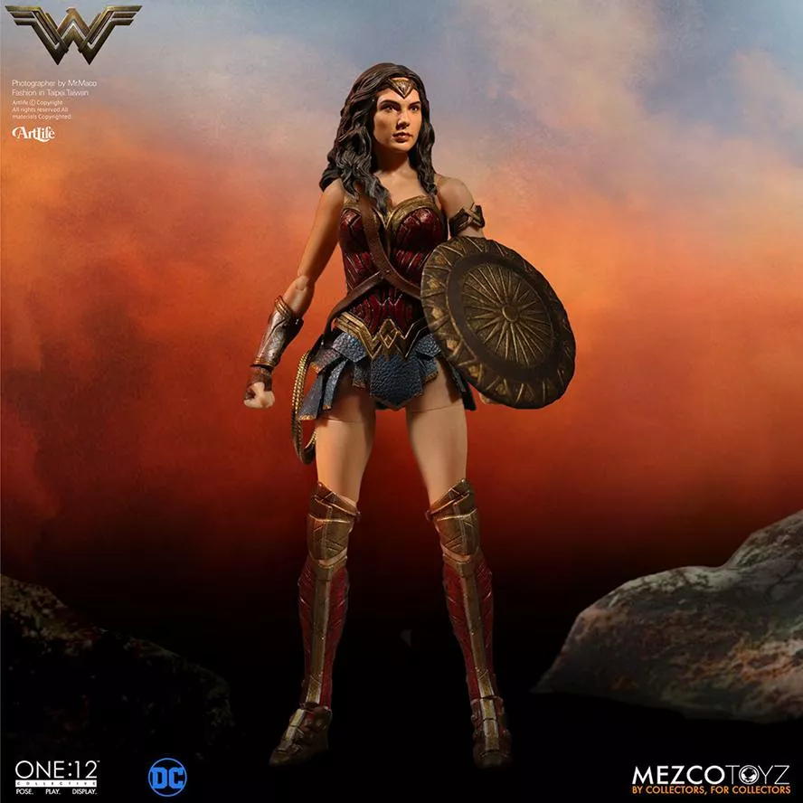 Artlife ㊁ MEZCO 2017 ONE:12 DC Universe Wonder Woman 神力女超人