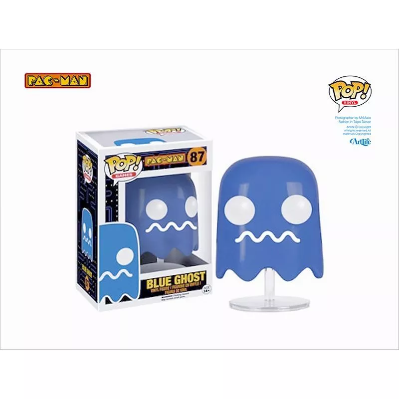 Artlife ㊁ FUNKO POP VINYL PACMAN GHOST 美國限定 吃豆人 藍 小精靈