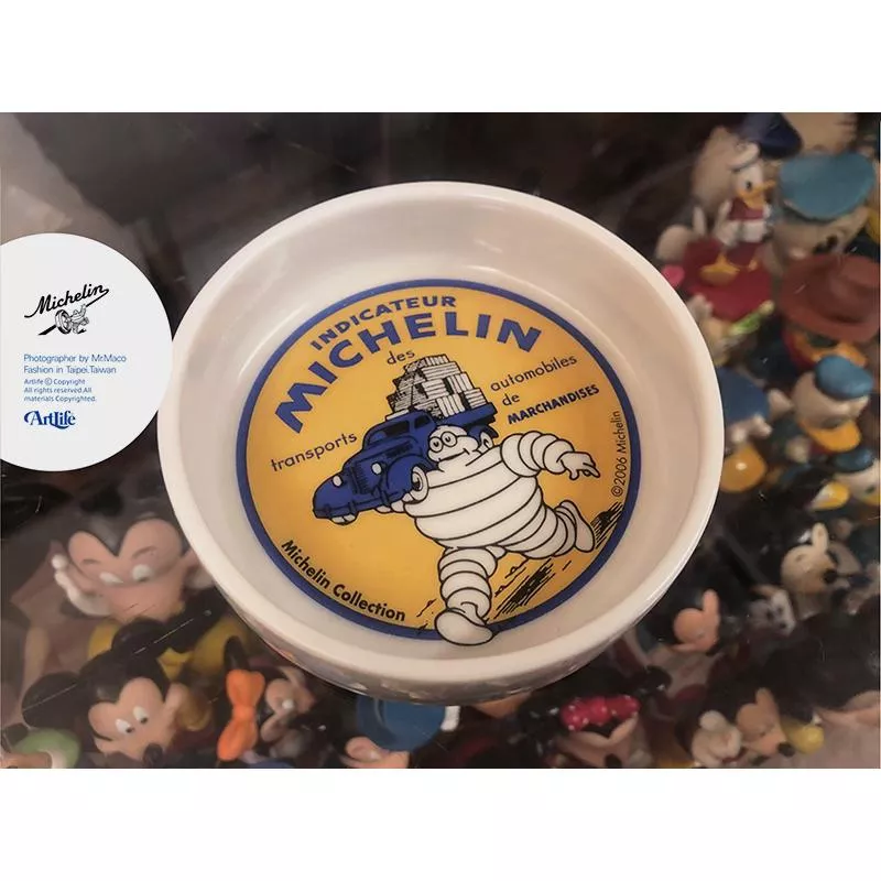 Artlife ㊁ Michelin 2006 ミシュラン 陶器 トレー アッシュトレー 灰皿 米其林 小物皿