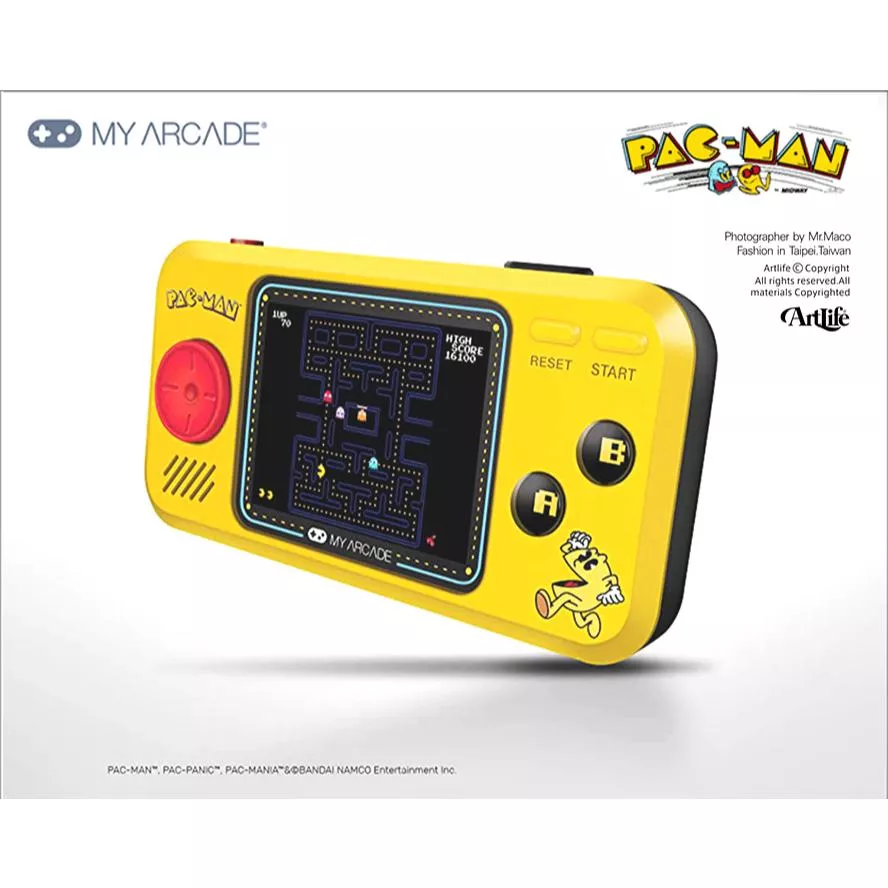 Artlife ㊁ dreamGEAR PACMAN GAME パックマンポケットプレーヤー 小精靈 掌上機