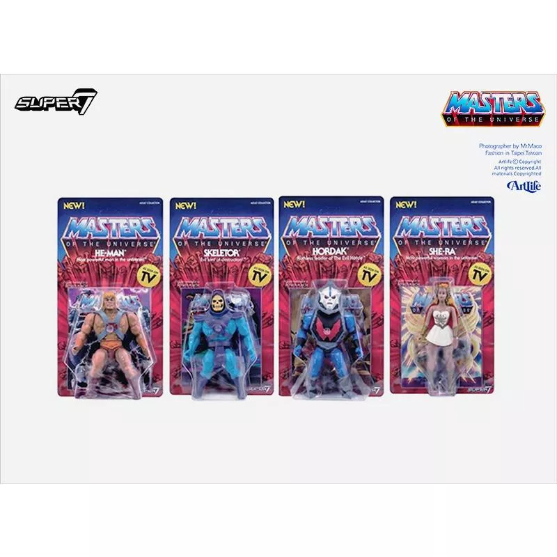 Artlife ㊁ SUPER7 Masters Universe HeMan Skeletor MOTO 太空超人