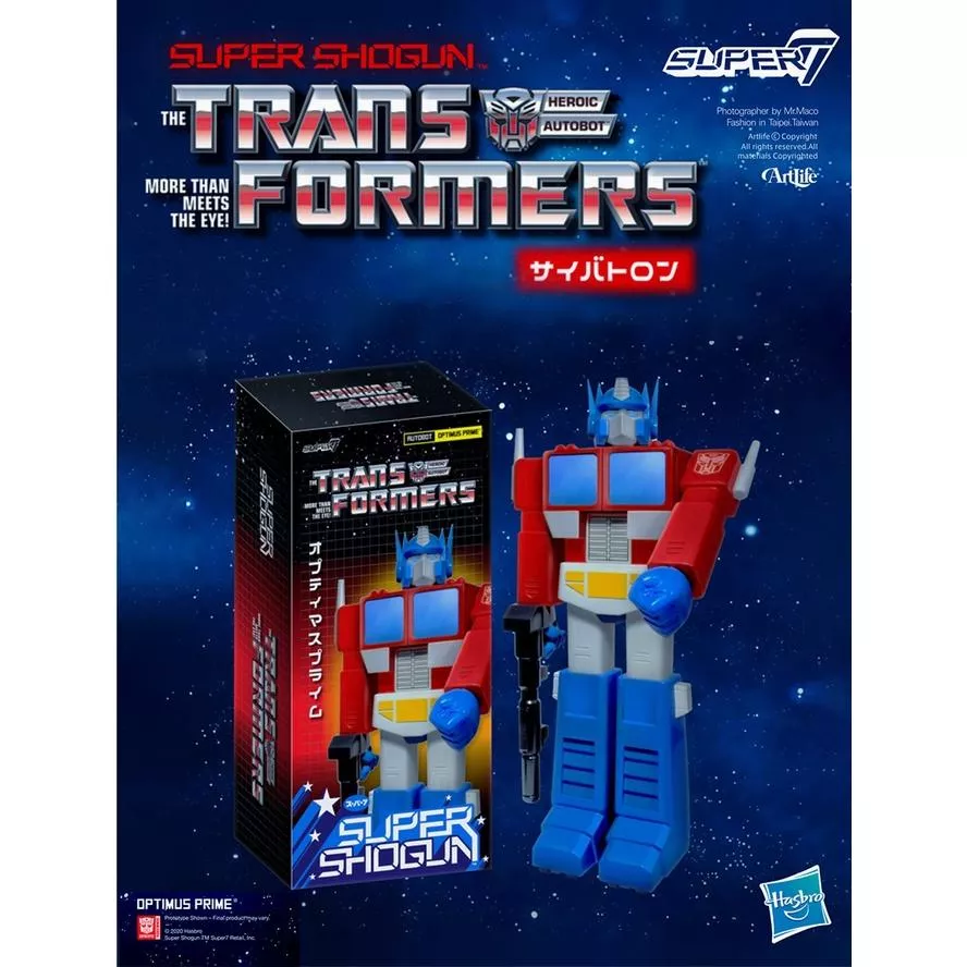 Artlife ㊁ HASBRO SUPER7 Transformers SuperShogun G1 變形金剛 柯博文
