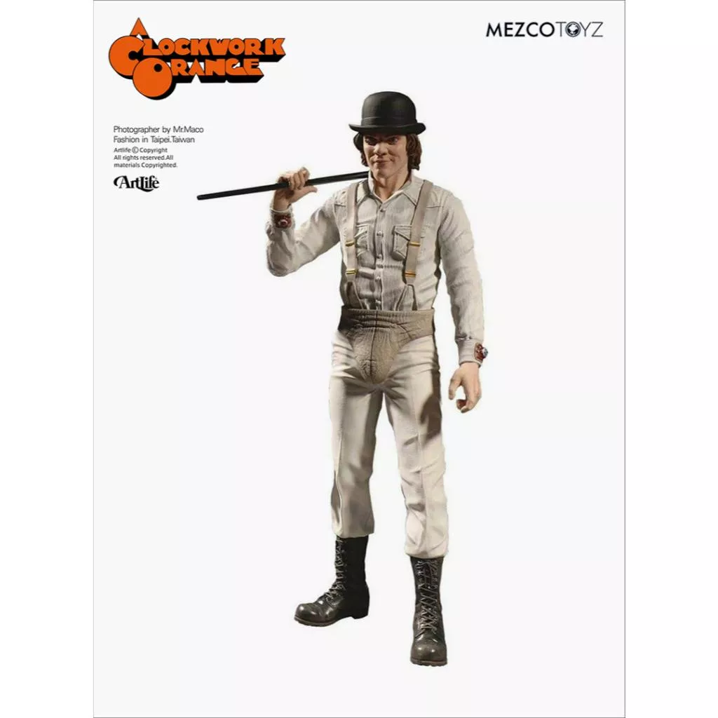 Artlife ㊁ MEZCO A Clock Work Orange ALEX 發條橘子 艾力克斯