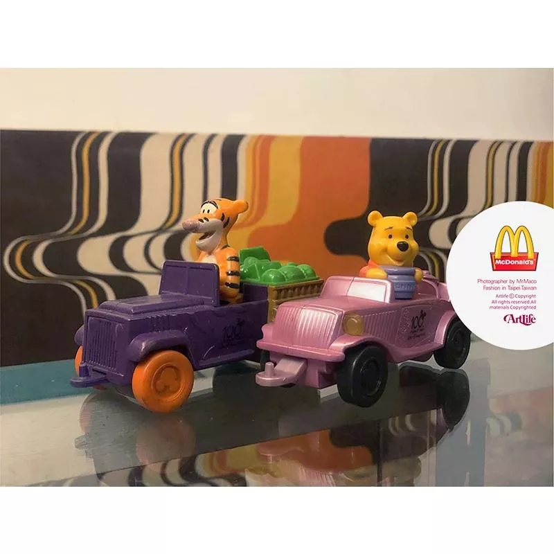Artlife ㊁ McDonalds 2002 Happy Meal DISNEY 麥當勞 迪士尼 小熊維尼 跳跳虎