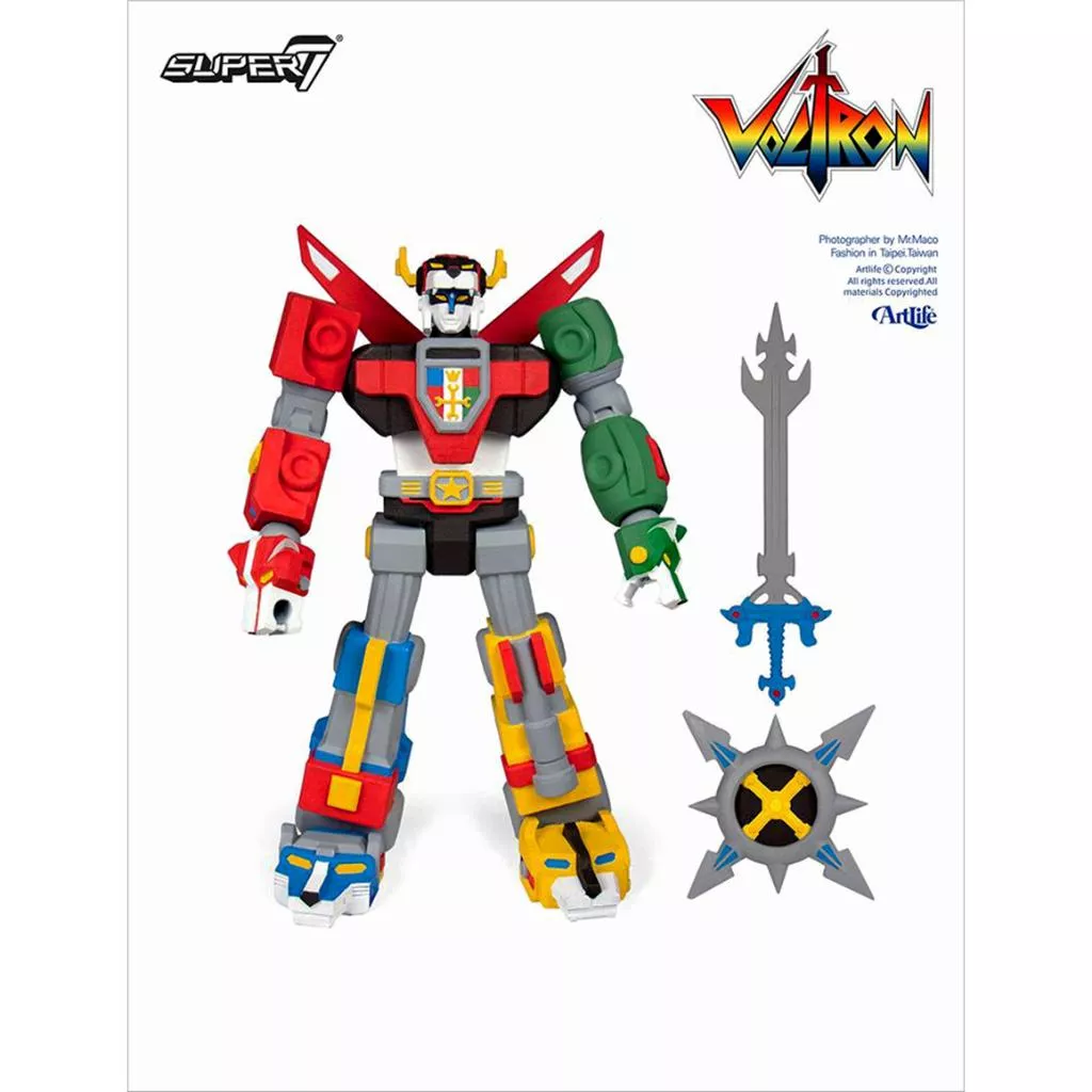 Artlife ㊁ SUPER7 Voltron Defender Universe Deluxe 百獸王 五獅合體