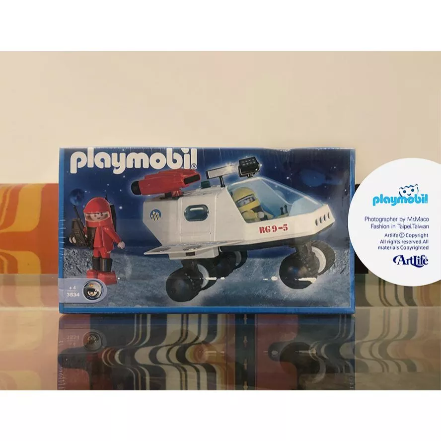 Artlife ㊁ PLAYMOBIL 3534 Antex AstronautasSpace 德國摩比 太空人 太空船