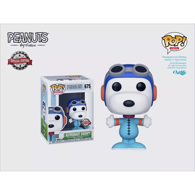 Artlife ㊁ FUNKO POP PEANUTS Astronaut Snoopy SP 太空人 史努比