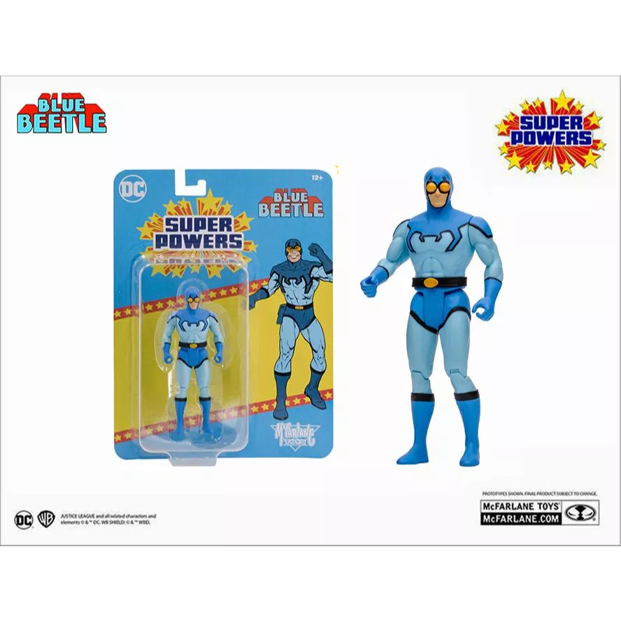 ArtLife ㊁ McFarlane DC Super Powers Blue Beetle 麥法蘭 漫畫版 藍甲蟲