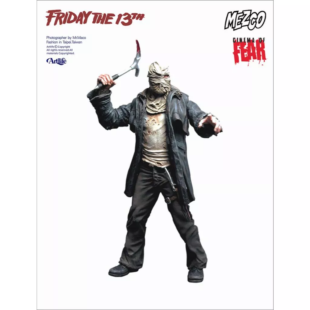 Artlife ㊁ MEZCO 2008 FRIDAYTHE13TH JASON Previews 十三號星期五 傑森