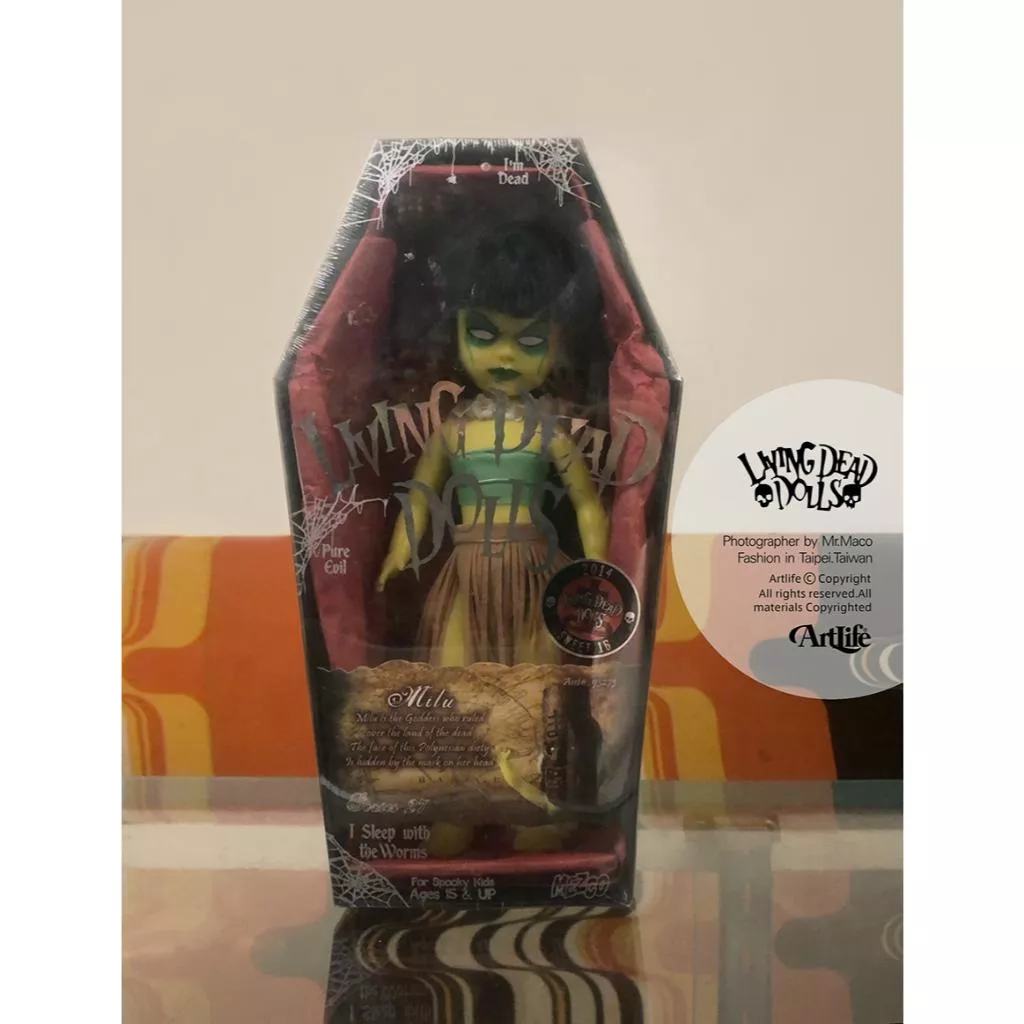 Artlife ㊁ MEZCO 2012 Living Dead DOLLS MILU 活死人 夏威夷 米露女孩