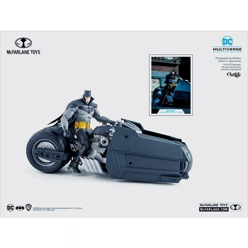 ArtLife ㊁ McFarlane DC MULTIVERSE BATMAN Batcyle 麥法蘭 蝙蝠俠 摩托車