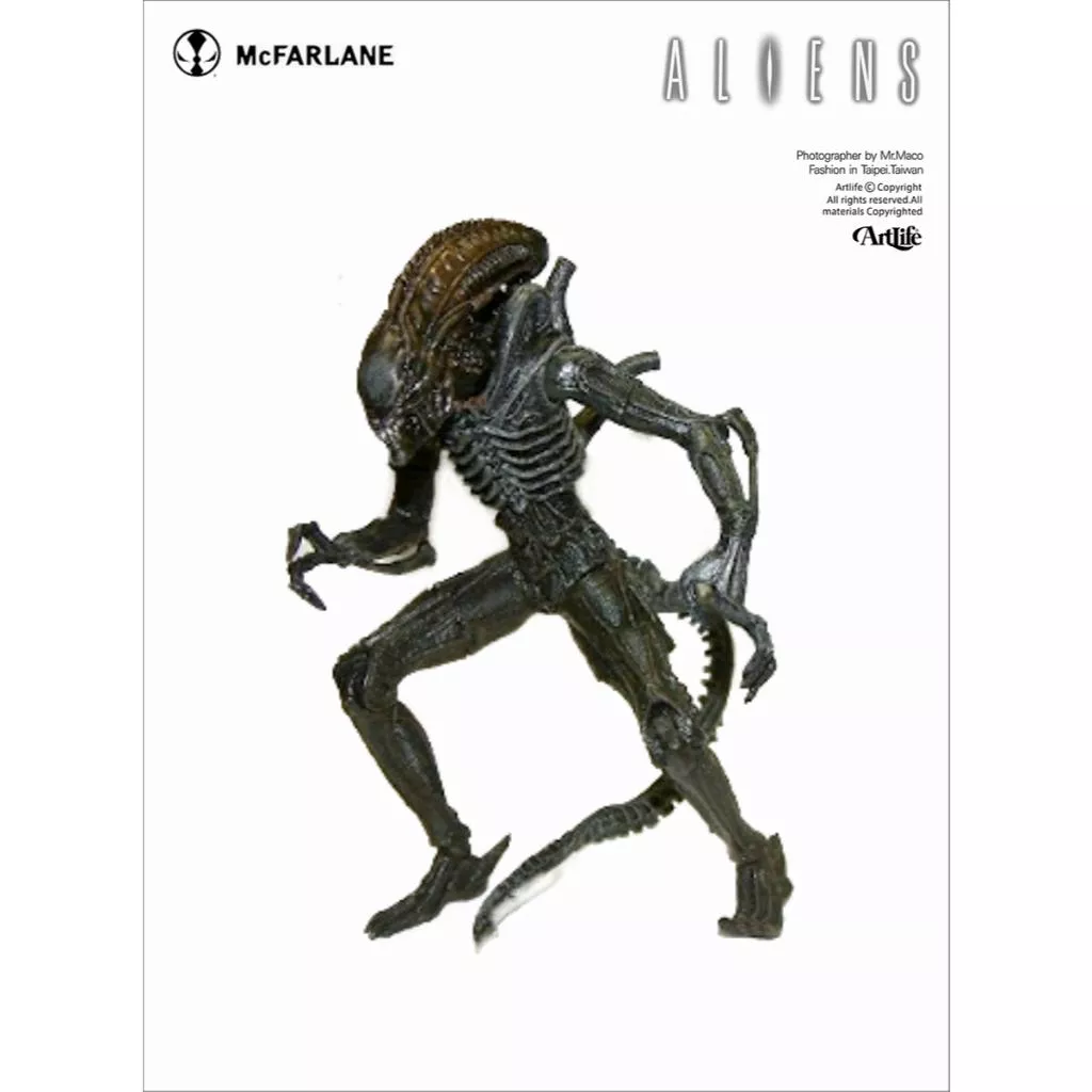 Artlife ㊁ McFarlane 2003 WARROR ALIEN Xenomorph 麥法蘭 異形