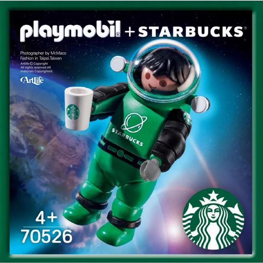 Artlife ㊁ PLAYMOBIL Starbucks 플레이모빌 스타벅스 LEO 德國 摩比 星巴克 限定聯名