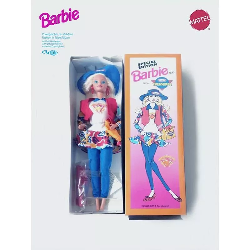 Artlife ㊁ MATTEL 1992 BARBIE Kraft Treasures SPECIAL 芭比 娃娃