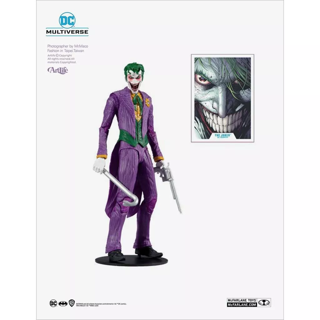 Artlife ㊁ McFarlane DC MULTIVERSE MODERN JOKER 麥法蘭 蝙蝠俠 瘋狂小丑