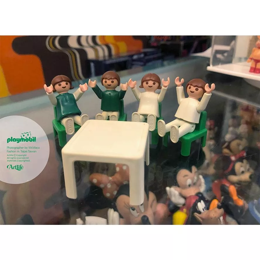 Artlife ㊁ PLAYMOBIL® 1980 SCHOOL Student 稀有 二手老件 德國 摩比 小學生