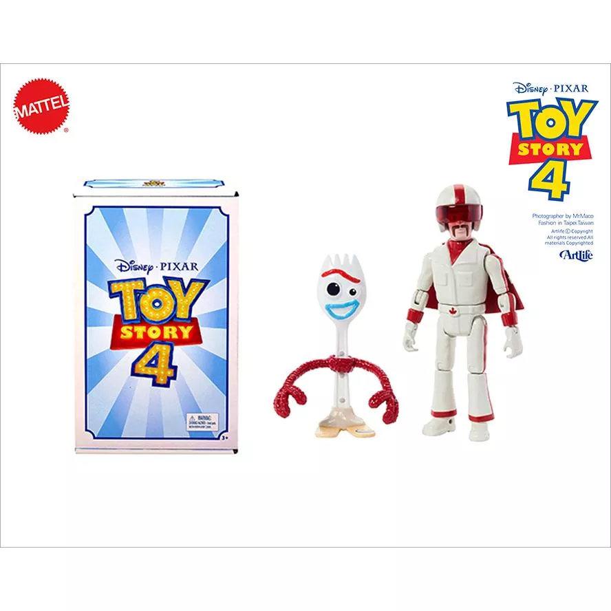 Artlife ㊁ MATTEL 2018 TOY STORY 4 DUKE 玩具總動員 叉奇 卡蹦 公爵 收藏盒裝