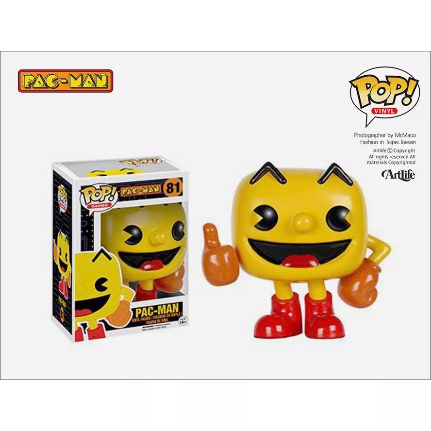 Artlife ㊁ FUNKO POP VINYL GAME  PACMAN 美國限定  吃豆人 小精靈