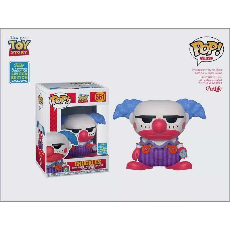 Artlife ㊁ FUNKO POP CHUCKIES SDCC 2019 玩具總動員 小丑 限定版